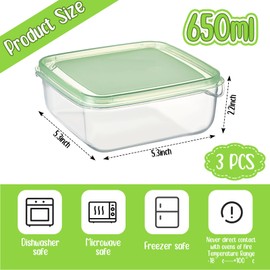 Uiifan 3 Pcs Sliced Cheese Container for Fridge Cheese Slice Holder with Lids Plastic Clear Cheese Box for Fridge Airtight Cheese Storage Container for Fridge Cheese Container for Refrigerator Food