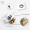 POP SANITARYWARE Single Function Shower Trim Kit with Rough-in Valve,