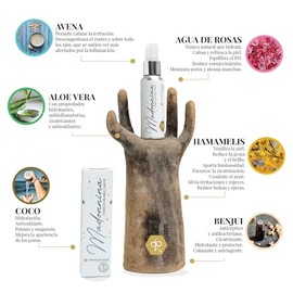 Tónico Facial Humectante Madonnina 3 en 1 con Filtro Solar Invisible  Hidratación Diaria para Piel Sensible y Tendencia a Rojeces  Con Aloe Vera,...  