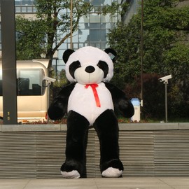 Joyfay Giant Panda Bear 63" Large Bear Big Stuffed Plush Toy Best Gift for Birthday Christmas Valentine Anniversary