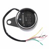 Motorcycle Digital Tachometer Tacho Speedometer Gauge 2 Airguide Cylinder Modified