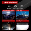 Willpower 12 Inch 72W Led Light Bar Flood Spot Combo