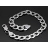 AKA Gioielli® - Men's Bracelet Genuine 925 Silver Rhodium-Plated -