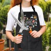 Plant Lover Gift Hoeing Ain'T Easy Waterprof Adjustable Apron Gardener