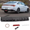 GOODFITMENT Rear Bumper Diffuser Spoiler Lip w/LED Tail Brake Stop