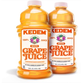 Kedem Juice White Grape, 64-ounces (Pack of2)
