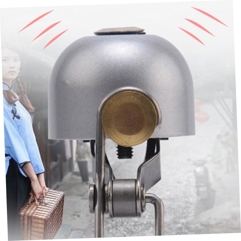 WHAMVOX Retro Bell for Cycle Handlebar Metal Ring Bell Loud