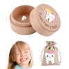SMCEHEYA Tooth Storage Box 2Pcs Tooth Fairy Bag Tooth Keepsake