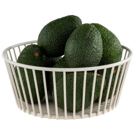 APS Urban 30431 Basket in Whisper White Diameter 20 cm Height 8.5 cm