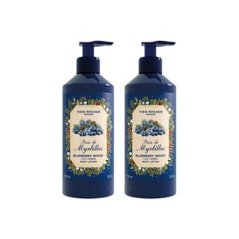 Pack de 2 Crema Corporal Hidratante Arándanos Azules, Edición Limitada de Navidad, 390 ml c/u