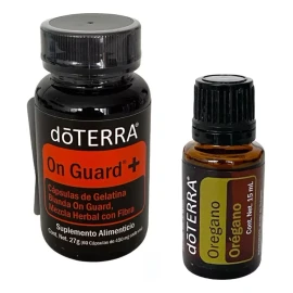 Doterra Orégano 15ml + Capsulas On Guard+ Doterra