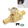 F124N Engine Oil Drain Valve with Nipple Metal M10‑1.25 Thread