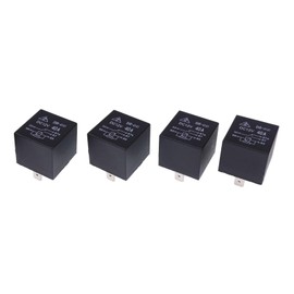 IEQFUE 4PCS 12V 40A 5 Terminal Relay 086-1201-00 Compatible with Bad Boy BadBoy Mowers ZT CZT MZ Magnum Cub Cadet ZT48 ZT54 ZT60 Enforcer 44 48 54