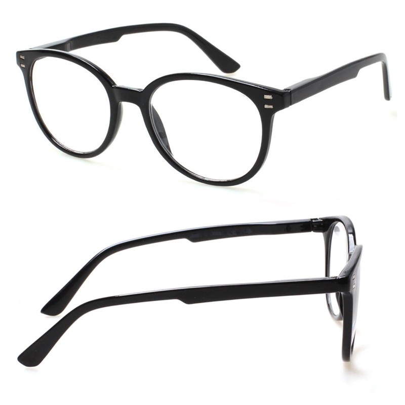 3 Pack Reading Glasses Spring Hinge Stylish Readers Black/Tortoise for