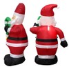 Inflatable Christmas Decorations 4 FT Inflatable Christmas Santa Claus with