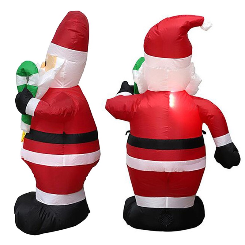 Inflatable Christmas Decorations 4 FT Inflatable Christmas Santa Claus with