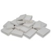 N'icePackaging 100 Qty - Ethereal-White Swirl Cotton Filled Gift Boxes