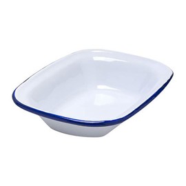 Zodiac 9078 Enamel Pie Dish 18 cm x 13 cm/7 x 5-Inch