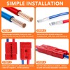 Zhushan 175A-600V Battery Quick Connect/Disconnect Wire Harness Plug Connector Kit