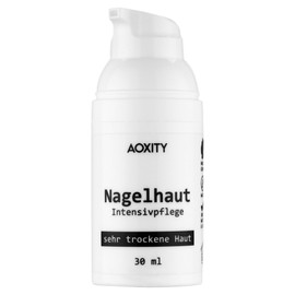 AOXITY Nagelhaut Intensivpflege - 30 ml - im hygienischen Vakuum-Pumpspender - 100% Naturkosmetik