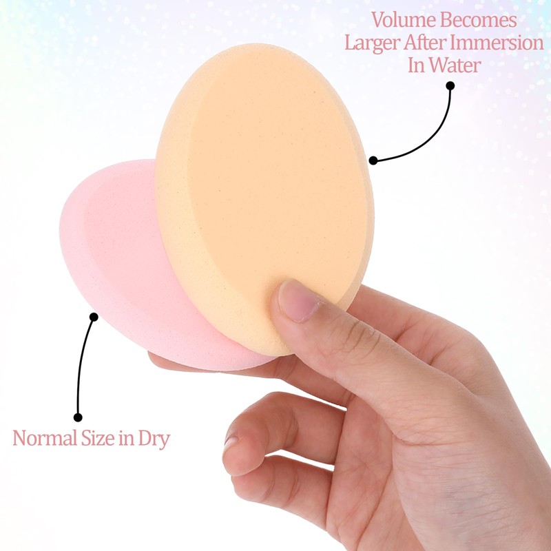 Giantree 2 Pcs Oval Puff, Make-up Egg Air Cushion Puff