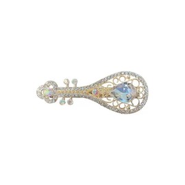 yangzerang Pipa Hairpin Musical Duck Billed Hair Clip Bangs Clip Rhinestone Shiny Hair Clips Music Style Headwear Style Hairs Accessories for Women Girls Birthday Christmas Jewelry Gifts