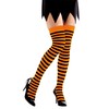 Widmann Milano Party Fashion Striped Over Knee Stockings, 70 Denier,