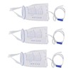 10PCS Enema Bag Set 1000ML Silicone Reusable Hangable Enema Cleaner