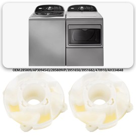 LT Easiyl 2 Sets Cam Agitator Repair Kit AP3094543 285809VP 3951650 3951682 AH334648 EA334648 Compatible with Whirlpool Compatible with Maytag Washers