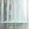 Tonnali 78 Inch Shower Curtain or Liner with Desigh, EVA