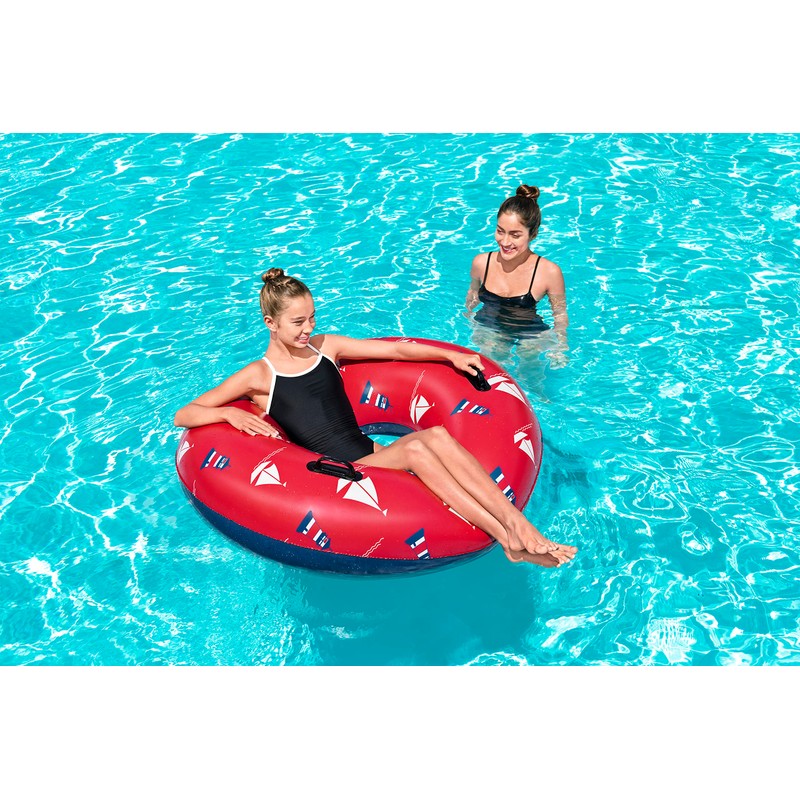 Bestway Nautical Swim Ring Diameter 119 cm Assorted Colours