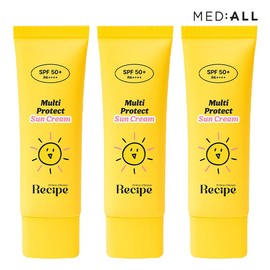 Mediol Barrier Care Sun Cream 50g (3 pcs) SPF50+ PA++++ / Mineral Mild Sun Cream Whitening Anti-wrinkle / 메디올 장벽케어 선크림 50g 3개 SPF50+ PA++++ /무기자차 마일드선크림 미백 주름개선