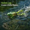 Frog Lures for Bass Fishing, 5 Pack XL & L