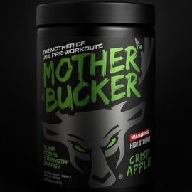 Bucked Up MotherBucker Pre Workout Supplement Healthcare Dietary:_Crisp Apple