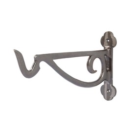 Hammer and Tongs - Wrought Iron Hanging Basket Hook - H145mm - Raw