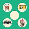 Coffee Shoe Charms, Coffee Croc Charms Pack for Shoe Decoration