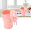 Folding Coffee Cup Silicone Heat Insulation Good Sealing Collapsible Water