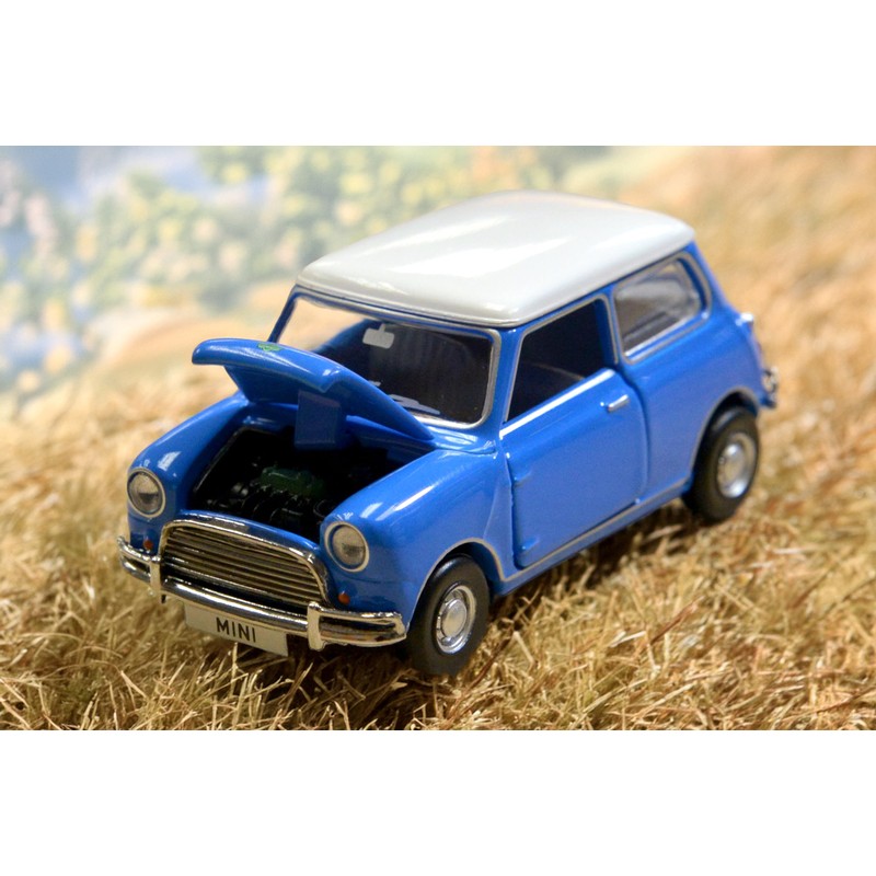 Tiny City 1/50 Mini Cooper Blue Diecast Car