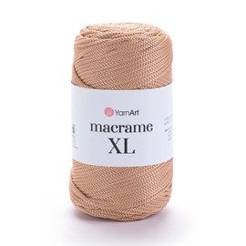 YarnArt Macrame Cord – Strong & Versatile Macrame Yarn for Knitting, Crochet & DIY Crafts – 100% Polyester, 250g (130m) – Perfect for Wall Hangings, Bags, Home Decor & More (131, XL)