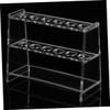 iplusmile 1set Test Tube Rack Holder Detachable Transparent Stand for