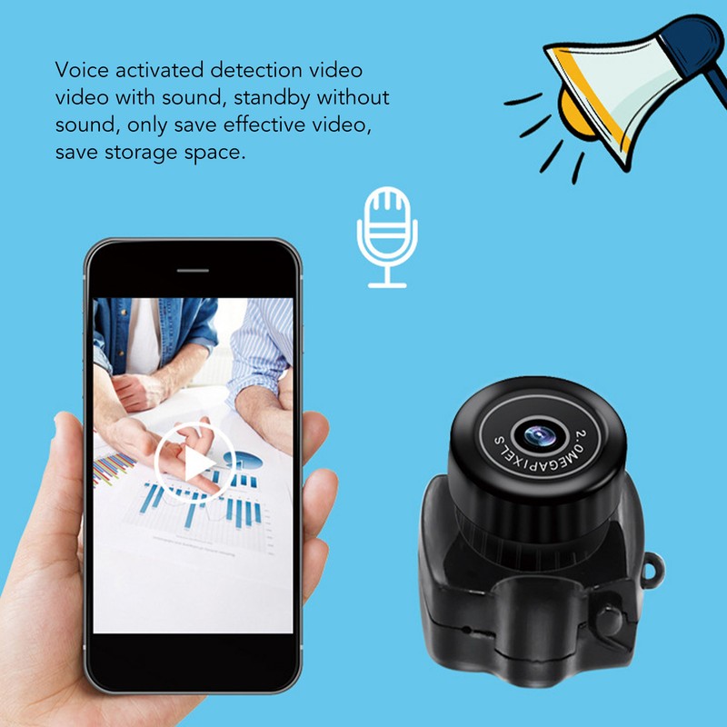 Action Camera HD 200 000 Pixel Small Action Camera with