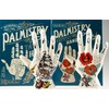 Temerity Jones Set Of 2 Palmistry Tattoo Hand Decorative Ornaments