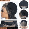 Joedir 13X4 Lace Frontal Wig Pre Plucked Synthetic Lace Front