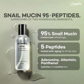 Jumiso Snail Mucin 95  Peptide Essencia Facial 140ml Antienvejecimiento Hidratante                                                                    