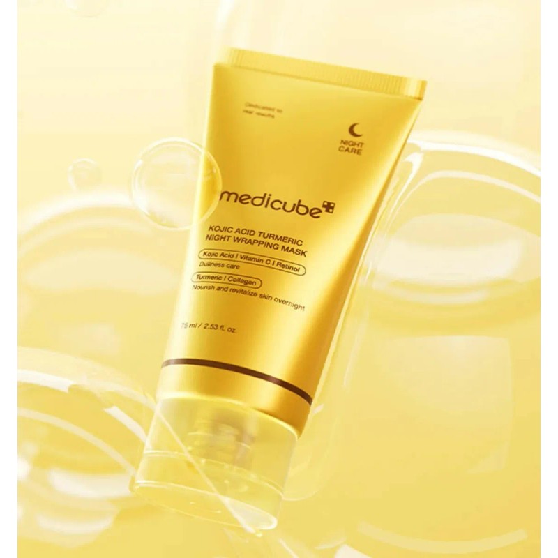 Medicube Kojic Acid Tumeric Night Wrapping Mask 75ml Todo Tipo