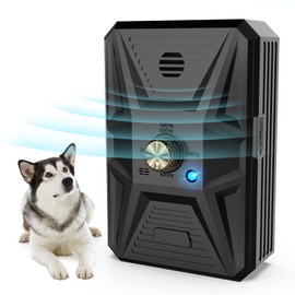 Antibarking Device for Dogs, Ultrasonic Dogs, Anti Barking Device, Dog Anti Bark Device, Antibarking Device for Dogs, Dog Bark Deterrent, Dog Bark Stopper for Small and Large (Black)