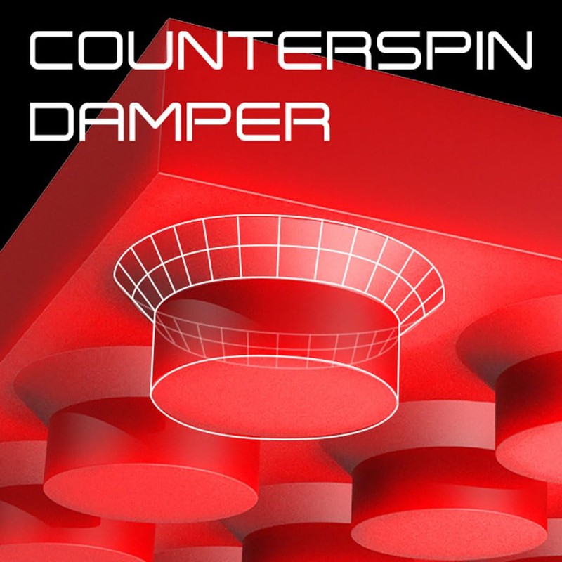 andro 110021100 Table Tennis Rubber Razanta C45 Soft Back UM