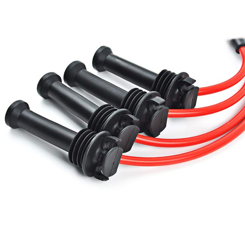 OTUAYAUTO 4 x Ignition Cable for Focus 2, Fiesta 4