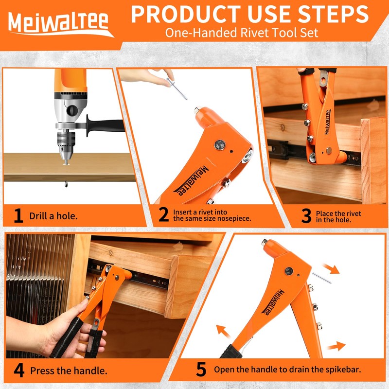 Meiwaltee Riveter Set