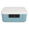 9L Capacity Lockable Storage Trunk for Files Document Organizer Double